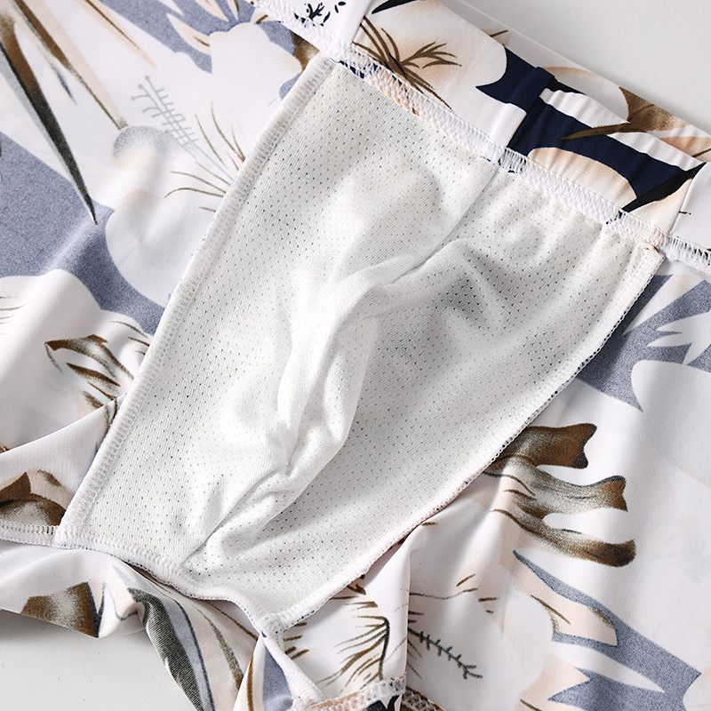 กางเกงว่ายน้ำชายผ้าไอซ์ซิลค์พิ - Boxer Shorts Modal บทวิจารณ์และราคา
