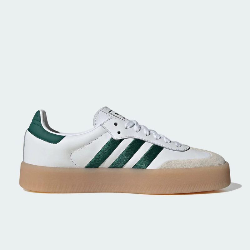 รองเท้าผ้าใบแพลตฟอร์มทรงเตี้ยแ - Adidas Shoes Samba บทวิจารณ์และราคา