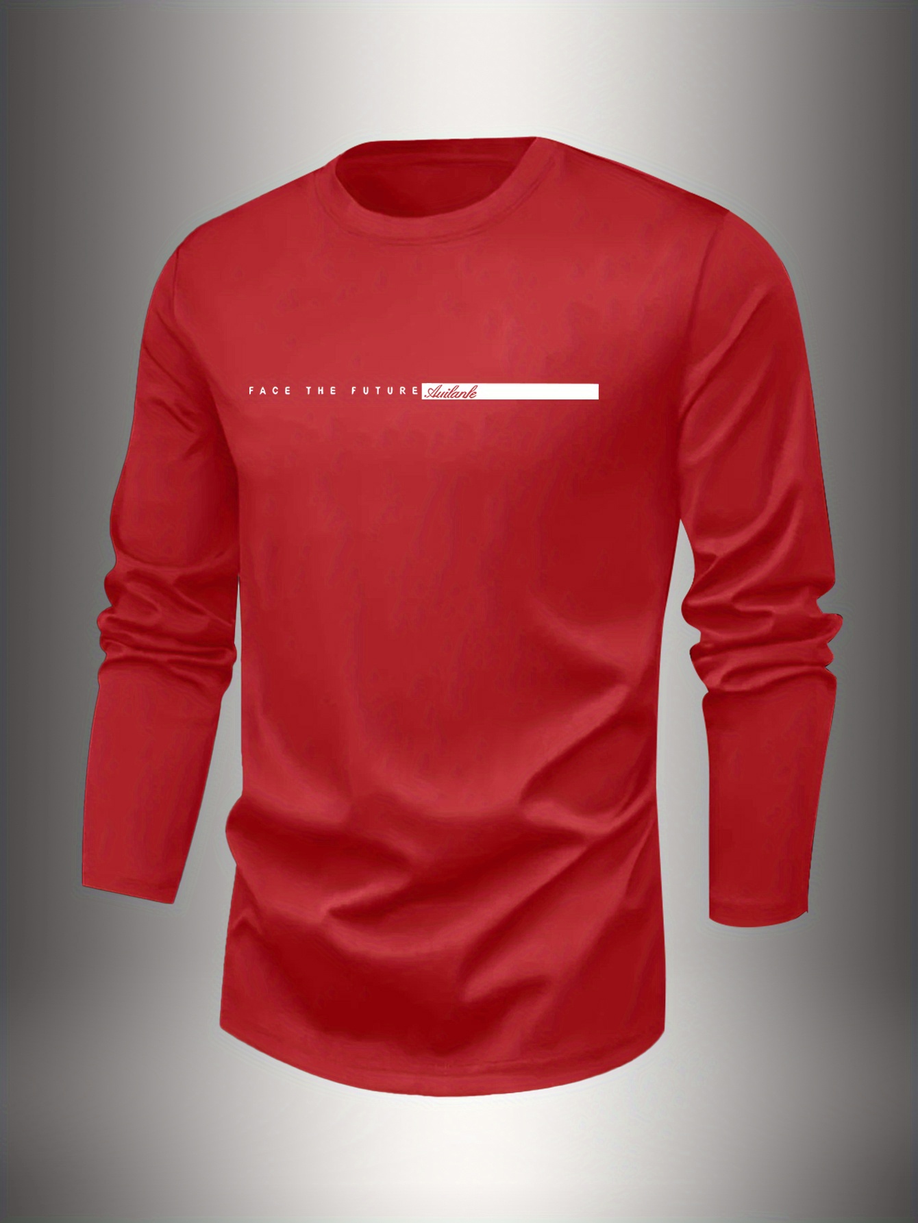 เสื้อยืดคอกลมแขนยาวผู้ชายผ้าฝ้ - Undershirt Crew Neck บทวิจารณ์และราคา